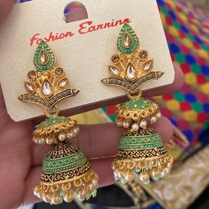 Jhumka earrings